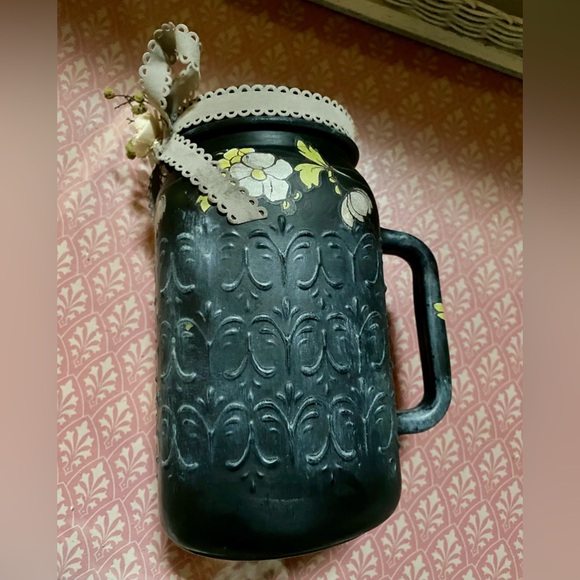 🔥Handcrafted Utility Jar with 4 Wooden Spoons🔥 - Picture 4 of 10